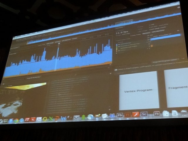 GDCの開幕前日、サンフランシスコ市内のJulian Morgan Ballroomにて開催された「Flash Gaming Summit 5」の最初のセッションでは、アドビのビル・ハワード氏(Group Product Manager Flash Technology)がFlashのゲーム向けの取り組みについて語りました。