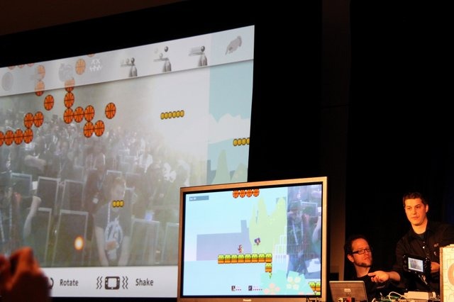 今回のGDCで任天堂は2つの開発者向けセッションを予定。最初に行われたのは「Nintendo Wii U Application Development with HTML and JavaScript」(HTMLとJavaScriptを使ったWii Uアプリケーション開発)と題したセッション。講師は任天堂の環境制作部の島田健嗣氏です。