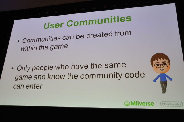 任天堂の水木潔氏が、Wii Uで展開されているサービスMiiverseのサービス内容と今後の展開について、GDCにて語りました。