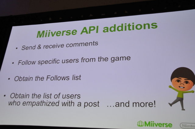 任天堂の水木潔氏が、Wii Uで展開されているサービスMiiverseのサービス内容と今後の展開について、GDCにて語りました。