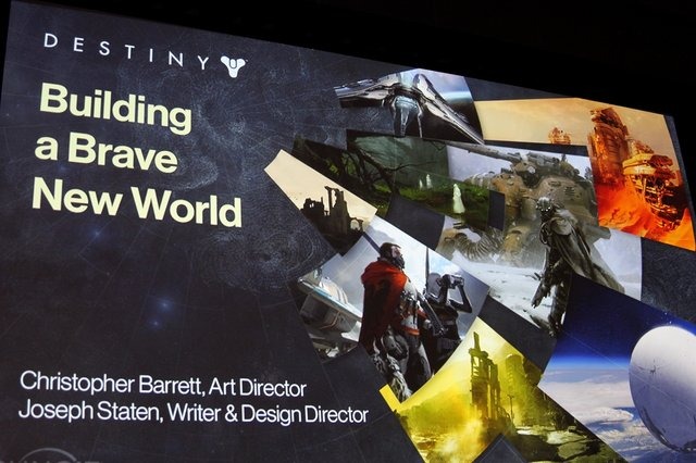 プレイステーション4での発売も決定した、Bungieが取り組む新作アクションシューター『Destiny』。GDC 4日目の28日、同社のChristopher Barrett氏とJoe Staten氏が「Brave New World: New Bungie IP」と題して講演を行い、膨大な量のアセットを紹介しながらゲームの世界