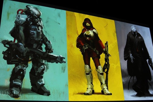 プレイステーション4での発売も決定した、Bungieが取り組む新作アクションシューター『Destiny』。GDC 4日目の28日、同社のChristopher Barrett氏とJoe Staten氏が「Brave New World: New Bungie IP」と題して講演を行い、膨大な量のアセットを紹介しながらゲームの世界