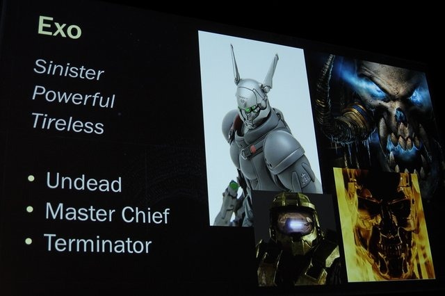 プレイステーション4での発売も決定した、Bungieが取り組む新作アクションシューター『Destiny』。GDC 4日目の28日、同社のChristopher Barrett氏とJoe Staten氏が「Brave New World: New Bungie IP」と題して講演を行い、膨大な量のアセットを紹介しながらゲームの世界