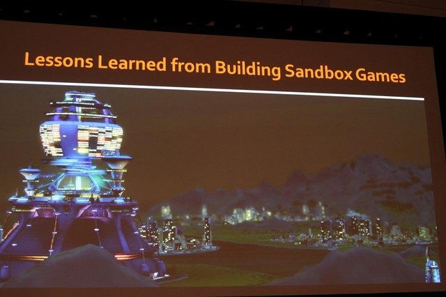 10年ぶりの新作として登場した『シムシティ』についてGDC 2013では計3本のセッションが予定されています。水曜日の17:00から最初に「Exploring SimCity: A Conscious Process of Discovery」と題してサンドボックスタイプのシミュレーションゲームの制作手法について、E