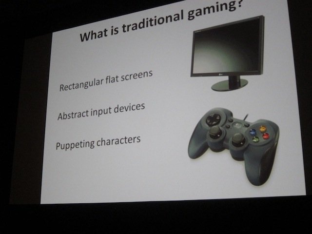 GDC2013で一躍注目を集めたのが、PC向けヘッドマウントディスプレイ（HMD）の商品開発を行うベンチャー企業、Oculusです。