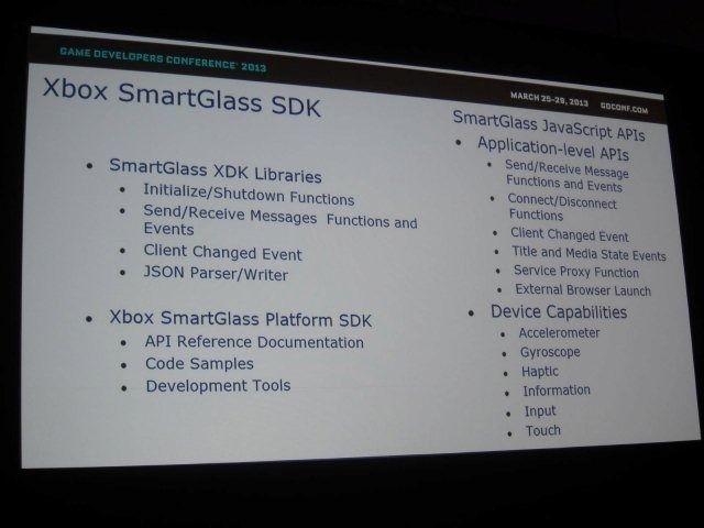 マイクロソフトでPrincipal Program Managerを務めるローザ・トーマス女史はGDC2013で講演「Introduction to Xbox SmartGlass」を行い、Xbox SmartGlass対応ゲームの開発を呼びかけました。また4月4日に発売された最新作『NINJA GAIDEN 3: Razor's Edge』における活用事