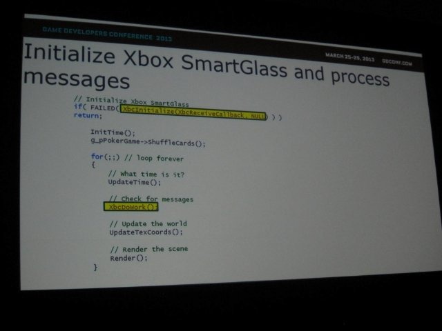 マイクロソフトでPrincipal Program Managerを務めるローザ・トーマス女史はGDC2013で講演「Introduction to Xbox SmartGlass」を行い、Xbox SmartGlass対応ゲームの開発を呼びかけました。また4月4日に発売された最新作『NINJA GAIDEN 3: Razor's Edge』における活用事