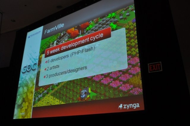 ソーシャルゲームメーカーとして世界最大、実に2億人のユーザーを抱えるZynga。中でも『FarmVille』は牧場系ソーシャルゲームの原点であり、かつユーザー数も1億人を超える世界最大のソーシャルゲームです。GDC初日の「Social & Online Games Summit」ではZyngaのAmitt