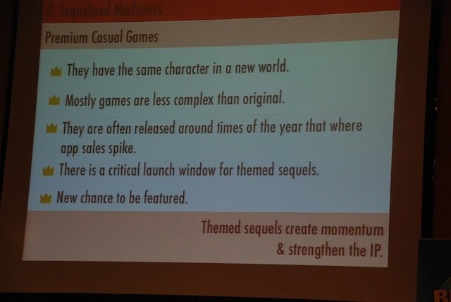 ヒットゲームを作るのは非常に大変ですが、ヒットゲームの続編を作り、ブランドとして育てていくのは、もっと大変です。しかし、星の数ほどアプリがあり、F2Pタイトルが主流になりつつある中では、この重要性は明らかでしょう。