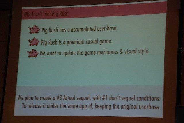 ヒットゲームを作るのは非常に大変ですが、ヒットゲームの続編を作り、ブランドとして育てていくのは、もっと大変です。しかし、星の数ほどアプリがあり、F2Pタイトルが主流になりつつある中では、この重要性は明らかでしょう。