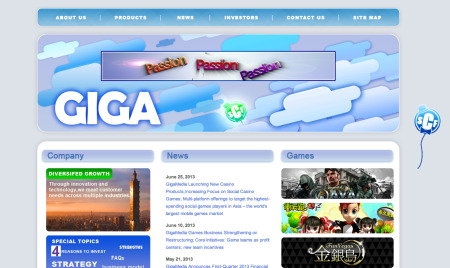 台湾のオンラインサービス・プロバイダの  GigaMedia  が、新たにギャンブルを題材としたソーシャルゲームに参入すると発表した。