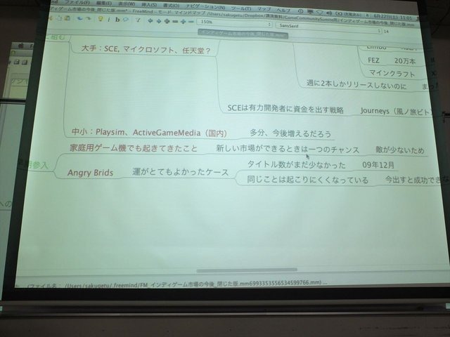 2013年6月22日、東洋美術学校でゲーム開発者コミュニティによる合同イベント「ゲームコミュニティサミット2013」が開かれました。本イベントでジャーナリストの新清士氏は「インディペンデントゲームはどこへ向かうのか」という講演を行いました。近年、勢いが増す欧米