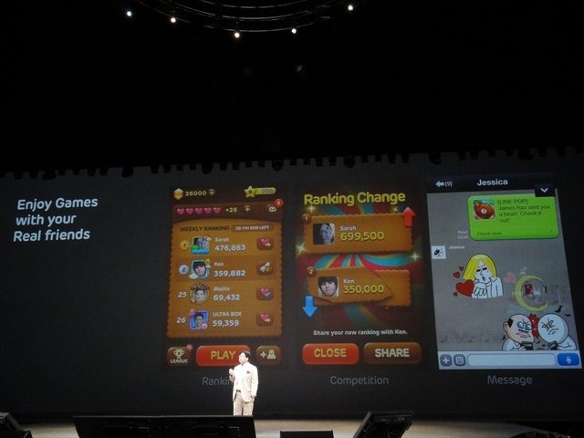 LINE株式会社は、LINEカンファレンス「Hello,Friends in Tokyo 2013」を舞浜アンフィシアターにて開催しました。