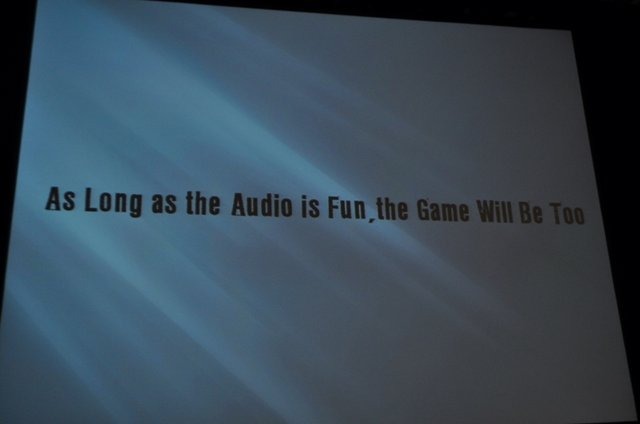 『サイレントヒル』シリーズで知られる作曲家・山岡晃氏がグラスホッパー・マニファクチュアに移籍したというのは今年初めの大きなニュースでした。その山岡氏がGDC3日目に登壇し「As Long as the Audio is Fun, the Game will be too.」(音楽が楽しければゲームも楽し
