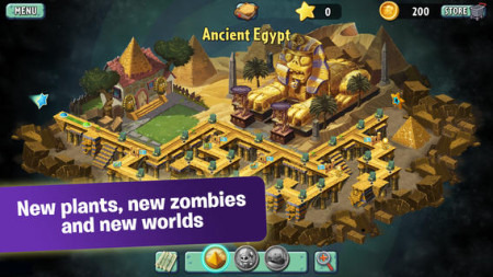 大手ゲームメーカー  Electronic Arts（EA）  傘下のソーシャルゲームディベロッパー  PopCap Games  が、同社の大ヒットタワーディフェンスゲーム『  Plants vs. Zombies  』シリーズのiOS向け最新作『Plants vs. Zombies 2: It’s About Time』がリリースから2週間で2