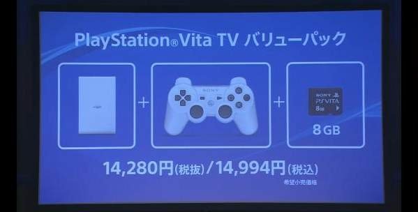 ソニー・コンピュータエンタテインメントジャパンアジアは、「SCEJA Press Conference 2013」にて、PS Vita TVを発表しました。