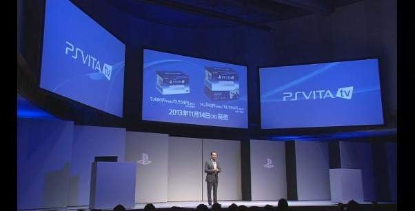 ソニー・コンピュータエンタテインメントジャパンアジアは、「SCEJA Press Conference 2013」にて、PS Vita TVを発表しました。