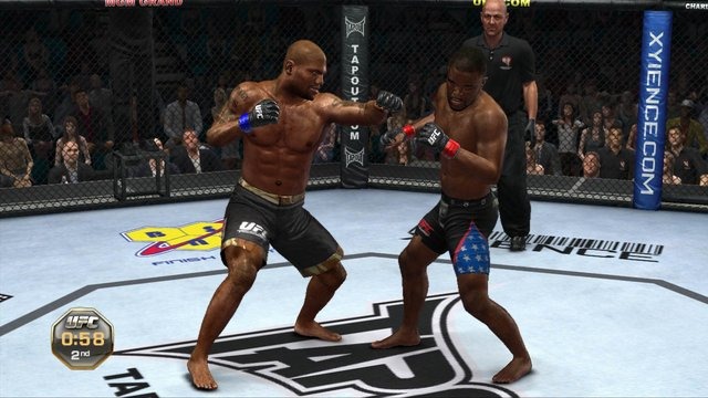 Polygon  によれば、THQは「UFC」のライセンスをめぐりエレクトロニック・アーツ(EA)とライセンス元のZuffaを提訴したとのこと。