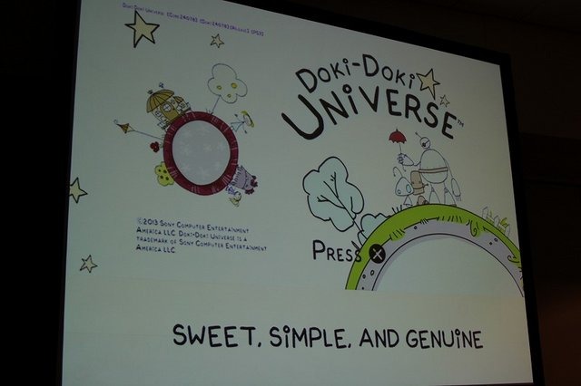 GDC Nextでは目玉セッションとして未発売の革新性の高いゲームをフィーチャーした「GDC Next 10」が行われていて、ソニー・コンピューターエンタテイメントから発売予定の『Doki Doki Universe』もその一つとして取り上げられました。講演では開発元のHumaNature Studio