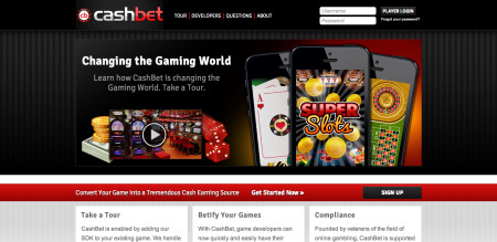 オンラインギャンブルを提供する  CashBet  が、エンジェル投資家達から計170万ドルの資金調達を行った。