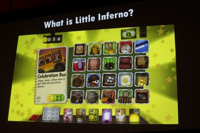 Wii Uのロンチタイトルともなった、インディーデベロッパーTomorrow Corporationが開発した『Little Inferno』。同社のKyle Gray氏が開発を振り返り、様々な失敗を紹介しました。