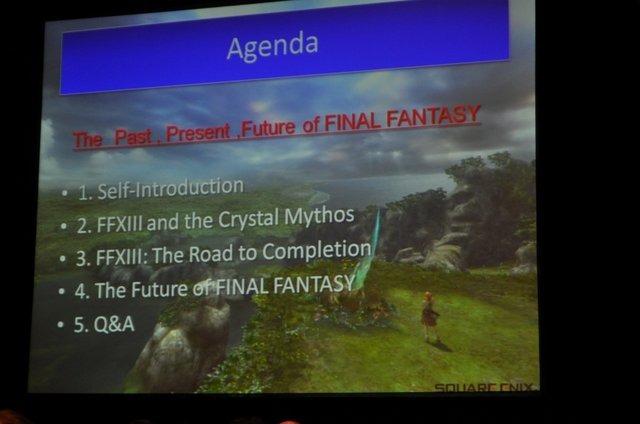 GDC4日目の午後、スクウェア・エニックスの鳥山求氏は「The Crystal Mythos and FINAL FANTASY XIII」と題した講演を行いました。シナリオ出身の鳥山氏は本講演で『ファイナルファンタジーXIII』シリーズに共通の神話「Crystal Mythos」や本作のゲームデザイン全般につ