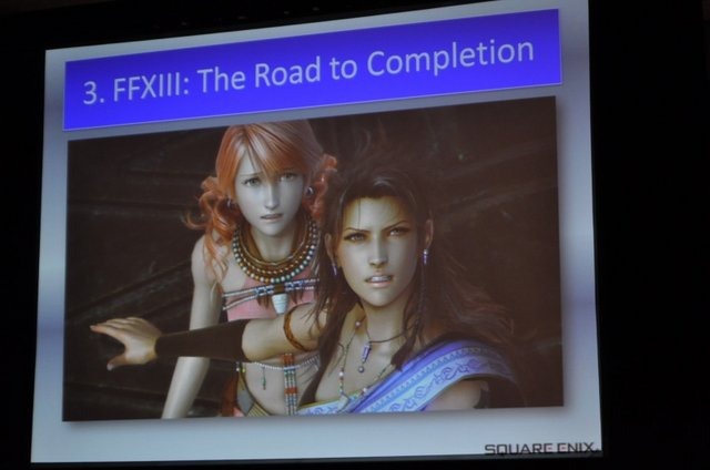 GDC4日目の午後、スクウェア・エニックスの鳥山求氏は「The Crystal Mythos and FINAL FANTASY XIII」と題した講演を行いました。シナリオ出身の鳥山氏は本講演で『ファイナルファンタジーXIII』シリーズに共通の神話「Crystal Mythos」や本作のゲームデザイン全般につ