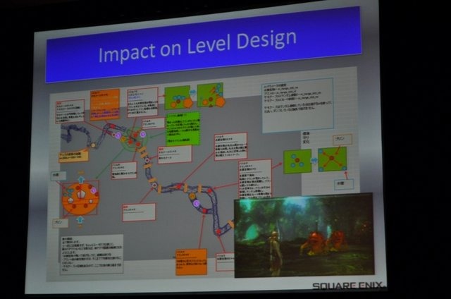 GDC4日目の午後、スクウェア・エニックスの鳥山求氏は「The Crystal Mythos and FINAL FANTASY XIII」と題した講演を行いました。シナリオ出身の鳥山氏は本講演で『ファイナルファンタジーXIII』シリーズに共通の神話「Crystal Mythos」や本作のゲームデザイン全般につ