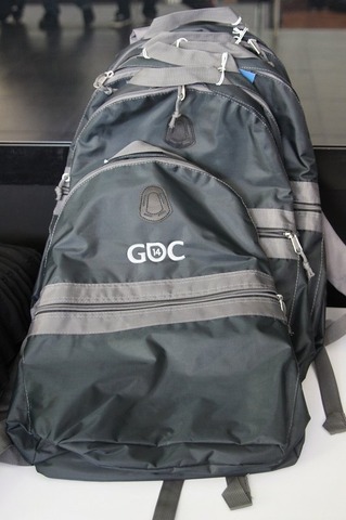 GDCのオフィシャルショップで、多数のロゴ入りグッズなどを販売している「GDC STORE」。今年はサウスホールの1階にお店を構えています。