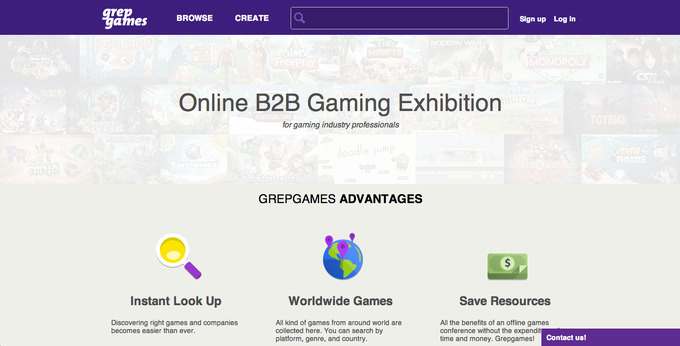 株式会社グレップゲームズが、ゲームディベロッパーとパブリッシャーを結びつける無料のWebサービス「  Grepgames  」のβ版の提供を開始した。