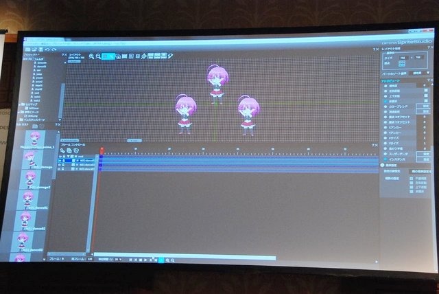 日本はスマホネイティブにおいても、2Dゲームが好まれやすいという、世界的にもユニークなお国柄です。そこで求められるのが、使い勝手の良いスプライトアニメーション制作ツール。「OPTPiX SpriteStudio」はその代表例で、昨年のUnite Japanにあわせてバージョン5にメ