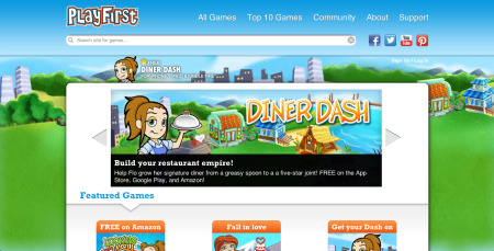 米カリフォルニアのモバイルゲームディベロッパー/パブリッシャーの  Glu Mobile  が、同じく米カリフォルニアに拠点を置くモバイルゲームディベロッパーの  PlayFirst  を買収すると発表した。 買収完了は5月末の予定。