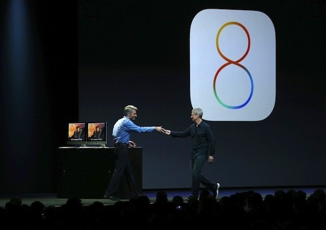 米Appleは2日（現地時間）、サンフランシスコで開催した開発者向けイベントWWDC 2014（Worldwide Developers Conference：世界開発者会議）において、新型モバイルOSの「iOS 8」を発表した。App Store始まって以来の大型リリース、とApple自ら謳う。