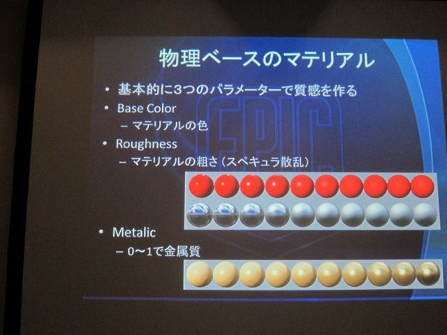 従来からの法人契約に加えて、サブスクリプションライセンスの登場で、間口がぐっと広がったアンリアルエンジン(UE)4。GTMF 2014大阪でも、エピック・ゲームズ・ジャパンでサポート・テクニカル・アーティストを務めるロブ・グレイ氏が登壇し、「UE4を全ての皆様に!　サ