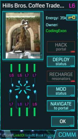 米Googleが、スマートフォン向け位置情報ゲーム『INGRESS』のiOS版をリリースした。  ダウンロードは無料  。