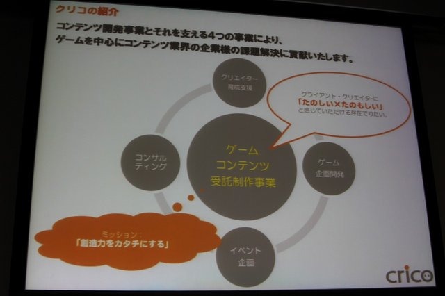 18日に秋葉原UDXで開催されたゲーム開発者向けイベント「Game Tools & Middleware Forum 2014」。初の試みとしてゲームデベロッパーとパブリッシャーを結ぶことを目的とした「GTMF Meet-Ups」が開催されました。出展会場の一角に設けられたステージで各社が15分のプレゼ