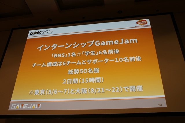 効果的に運営されたGameJamが個人の成長や組織の人材育成・活性化に有効であるという報告が、近年のCEDECでは相次いで行われています。