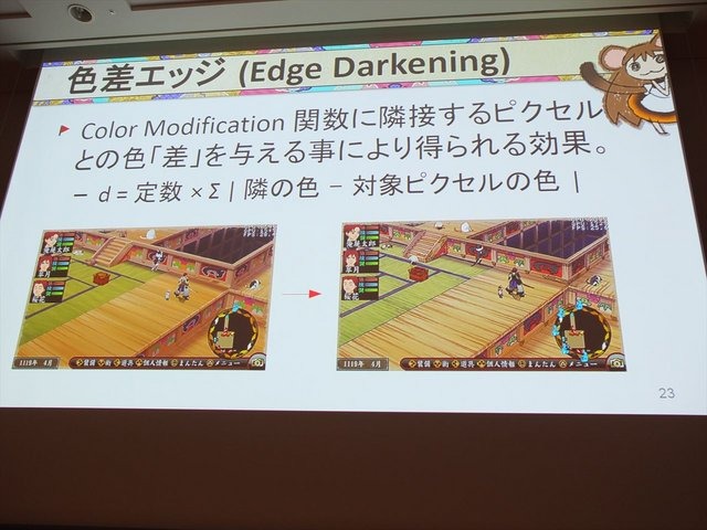 CEDEC2014の初日、「『俺の屍を越えてゆけ2』のスタイライズド・レンダリングを越えてゆけ」という講演が行われました。講演者は株式会社アルファ・システム制作部プログラマの深澤正俊氏、同社制作部制作２課キャラクターモデリング・アーティスト坂本淳氏、制作部制作