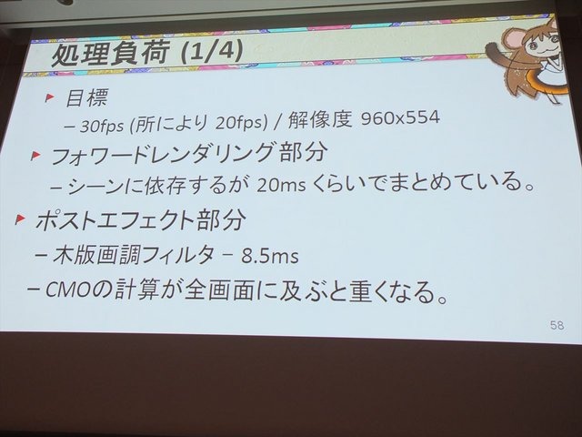 CEDEC2014の初日、「『俺の屍を越えてゆけ2』のスタイライズド・レンダリングを越えてゆけ」という講演が行われました。講演者は株式会社アルファ・システム制作部プログラマの深澤正俊氏、同社制作部制作２課キャラクターモデリング・アーティスト坂本淳氏、制作部制作