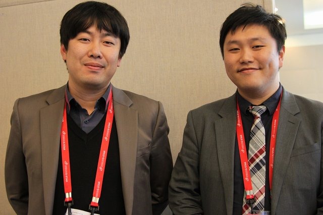 韓国・釜山にて23日まで行われていたゲームショウ「G-STAR2014」。多くのオンラインゲームメーカーが出展するなか、「mini e-sports competition」ブースの様子と、オーガナイザーであるSang-min Han氏、Junho Han氏のインタビューをお届けします。