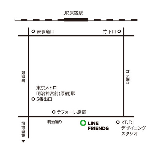 LINE株式会社は、12月13日に、LINE公式キャラクターグッズショップ「LINE FRIENDS STORE」を東京・原宿にオープンすると発表しました。