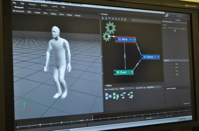 近年急速に普及が進み採用実績が増えている3Dキャラクターアニメーションツール「morpheme」(モーフィーム)と、ダイナミックモーション合成エンジン「euphoria」(ユーフォリア)。これらを提供するのが英国のナチュラルモーション社です。今回、同社CTOのSimon Mack氏が