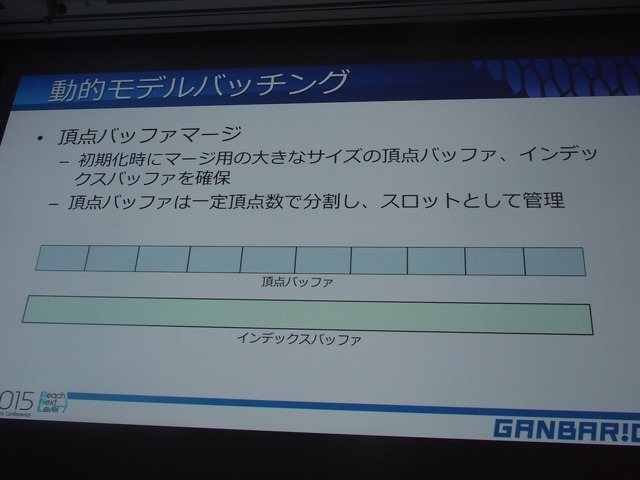 【CEDEC 2015】インハウスのゲームエンジンでスマホアプリを作ってみた～ガンバリオンの挑戦　