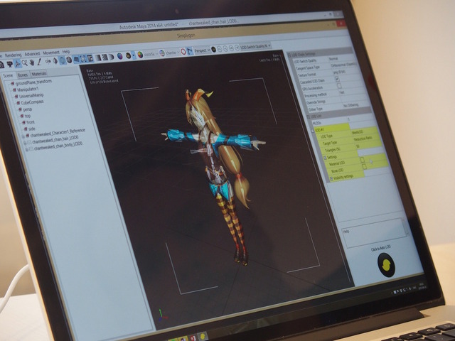 【CEDEC 2015】3Dアセットの自動最適化を図るミドルウェア、Simplygonの実力を間近でチェック！