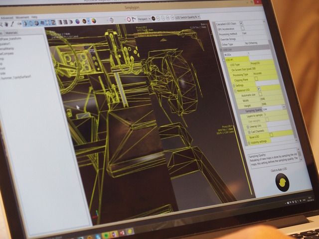 【CEDEC 2015】3Dアセットの自動最適化を図るミドルウェア、Simplygonの実力を間近でチェック！