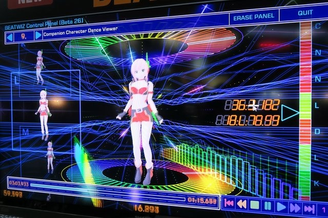 【TGS2015】5分の楽曲を0.5秒で解析！CRI・ミドルウェアが「BEATWIZ」を披露