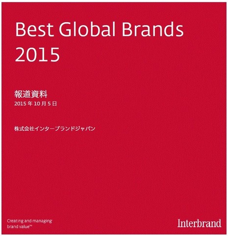 Best Global Brands 2015