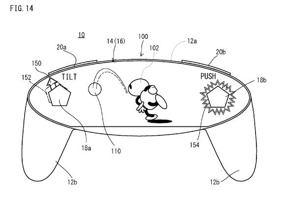 任天堂が「タッチスクリーンとコントローラー融合デバイス」の特許を申請、NX関係か