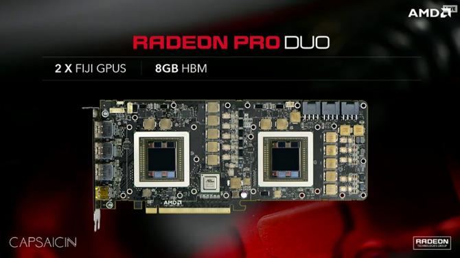 【GDC 2016】AMDがVR開発向けグラボ「Radeon Pro Duo」発表―2020年までのロードマップも