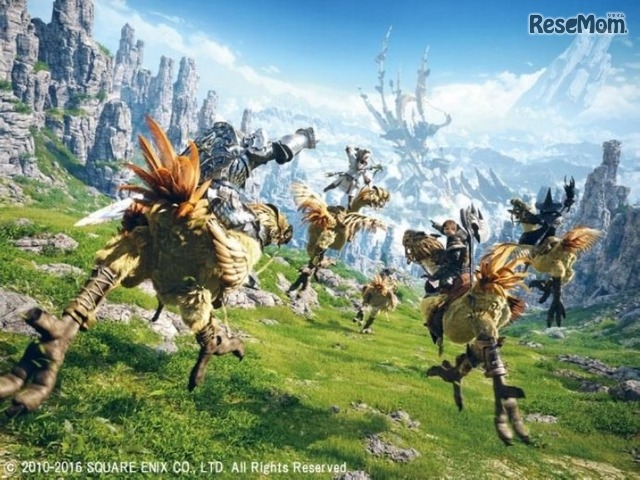 「ファイナルファンタジーXIV：新生エオルゼア」より　(c) 2010-2016 SQUARE ENIX CO., LTD. All Rights Reserved.